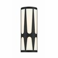 Crystorama Royston 2 Light Black sconce ROY-802-BK